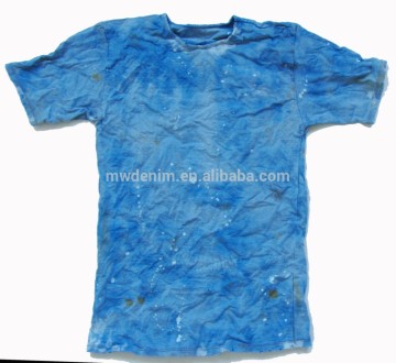 knit yarn-dyed shirt denim fabric knit