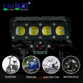 LED 4-lens Motorcycle Fog Lights