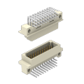 48 Pin Tip Yarım C Konektörleri Erkek Din 41612 / IEC 60603-2 Konektörler