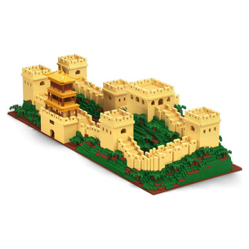 DIY Moyu Building Blocks: Reconstructing Chinese Architecture, The Wanli Great Wall in Miniature - A Toy Set for Kids and Model Builders