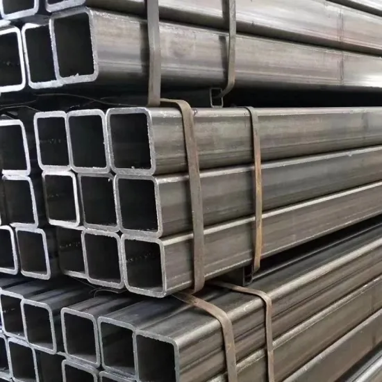 Q235 Q345 Carbon ERW Welded Square Steel Pipe