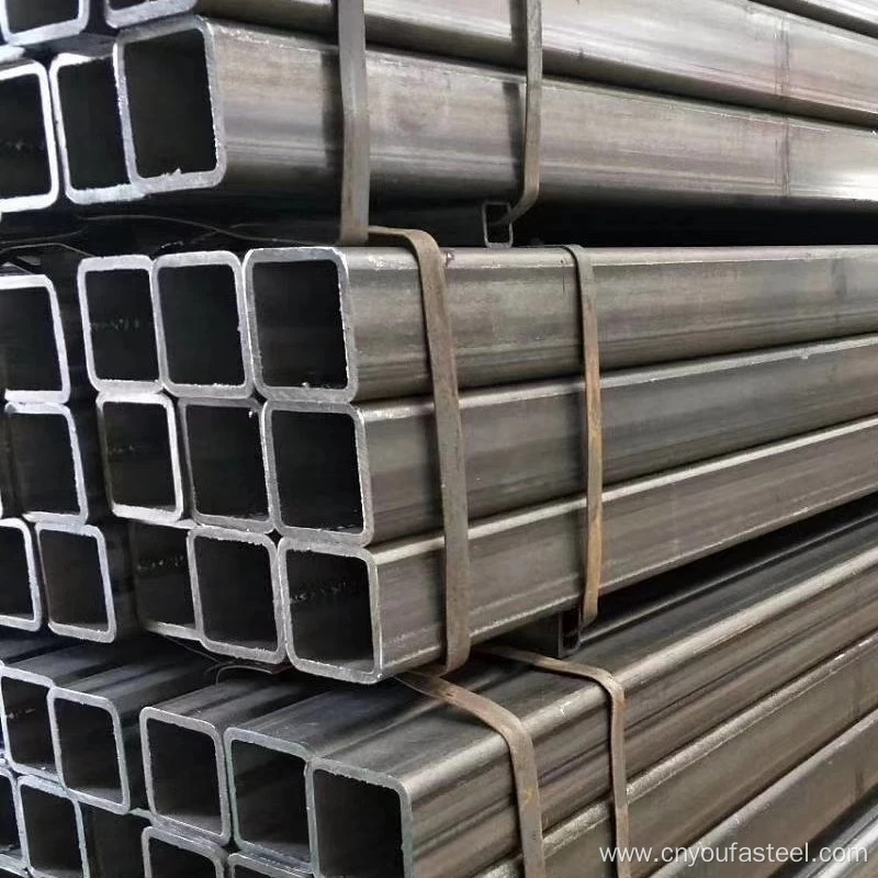 Q235 Q345 Carbon ERW Welded Square Steel Pipe