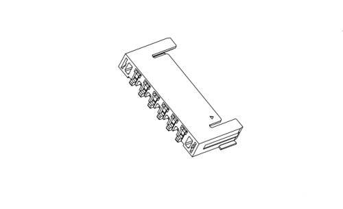 AW2020R-XP 2.00 มม. พิทช์ 90 ° SMT Wafer Connector Series