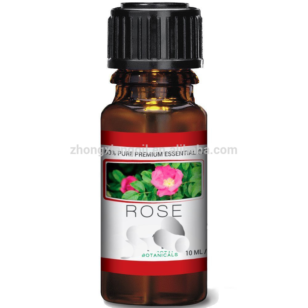 Aceite esencial de rosa natural de grado terapéutico personalizado 10ml