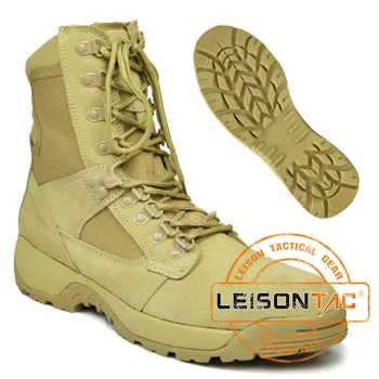 Tactical Boots of cowhide full grain leather and Cordura