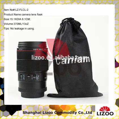 Secret Camera Lens Flask