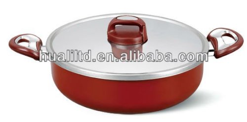 aluminum casserole soup pot