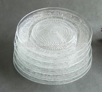 glass plate for kitchen