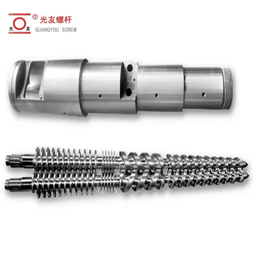 Magsuot ng lumalaban sa extrusion screw at bariles para sa blow film granulator