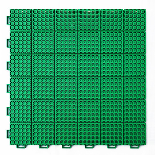 Quadra de tênis ao ar livre --- piso de esportes interlockig