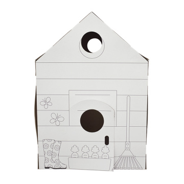 Arts graffiti paper box house