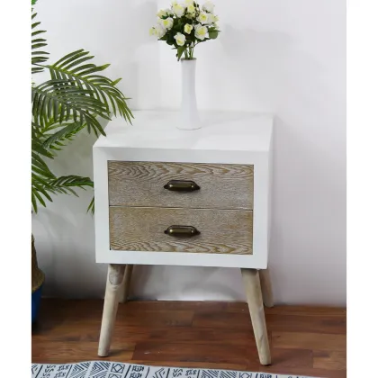 Customized Antique Finishing Retro KD Recycled Pine Wood B&B Storage Cabinet & Desk