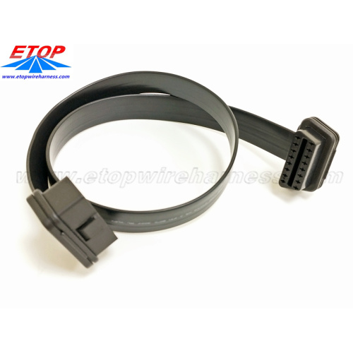 Custom Flat OBD Diagnostic Cable