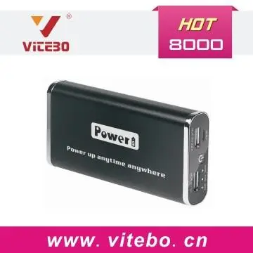 USB charger Mobile Phone portable battery 8000mAh