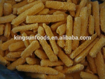 Frzoen Breaded Squid Strip (Todarodes Pacificus)