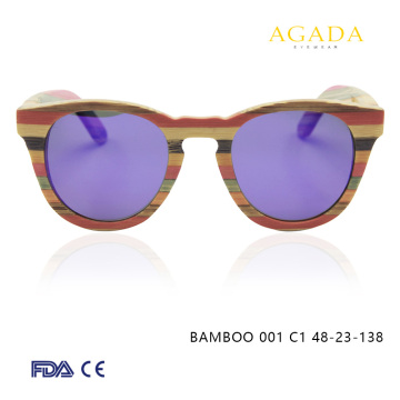 Reliable Quality Fashion Top Design Bamboo Sunglasses