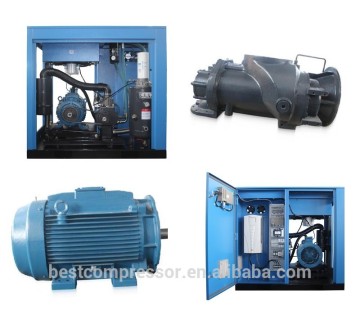 Compressore d'aria a vite Atlas da 55kW da 75 CV Copco