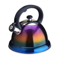 3l stainless steel whistling kettle with gradient color