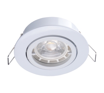 White Frame Gu10 LED Recessed Downlight for home