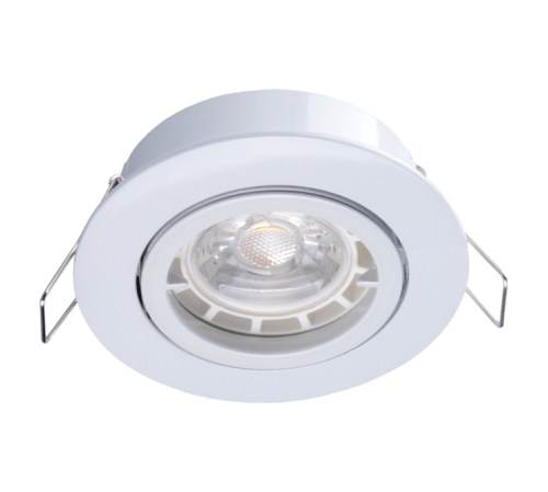 ホワイトフレームGU10 LEDは、家のために埋め込み式ダウンライトを導きました