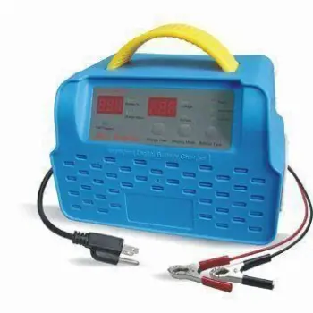 20A Battery Charger with 12V DC Output Voltage and LED Screen, Convenient to Operate