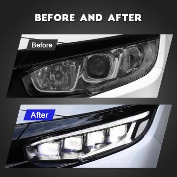 Hcmotionz Led Fury Forly для Honda Civic 2016-2021