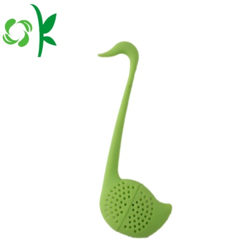 Silicone Tea Infuser Strainer dengan Lid