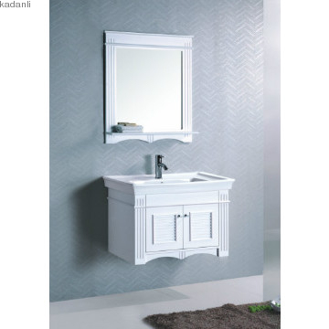 White high gloss MDF bathroom cabinet,bathroom furniture