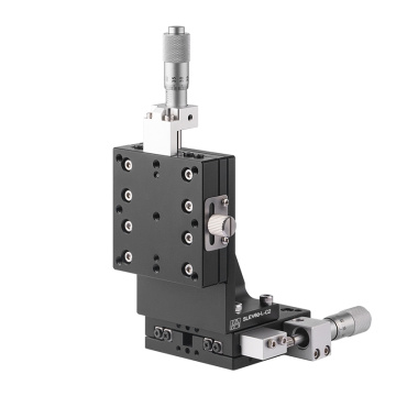 Vysoce přesný ruční stolek z hliníkové slitiny v ose XZ 60 mm