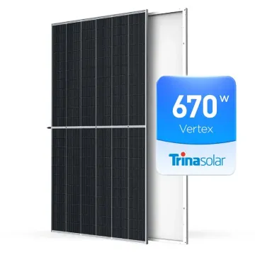 Trina Monocrystalline Solar Panels: Prices and Specifications for 590W, 600W, 650W, 660W, and 670W Models