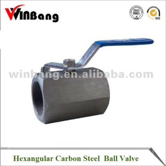 Hexangular Carbon Steel Ball Valve Model:WB Q11F-135C