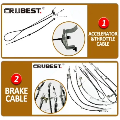 OEM96130368 Auto Throttle Cable - Automobile Gas Accelerate Cable