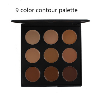 Bubuk Kontur 9-Warna yang Dapat Disesuaikan: Buat Concealer Merek Anda Sendiri