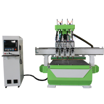1325 1328 Multi Heads CNC Nesting Machine for Woodworking Furniture Making