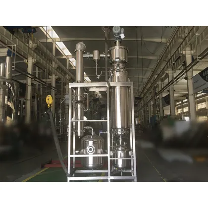 High-Efficiency Centrifugal Tin Film Evaporator - Wiped Film Evaporator