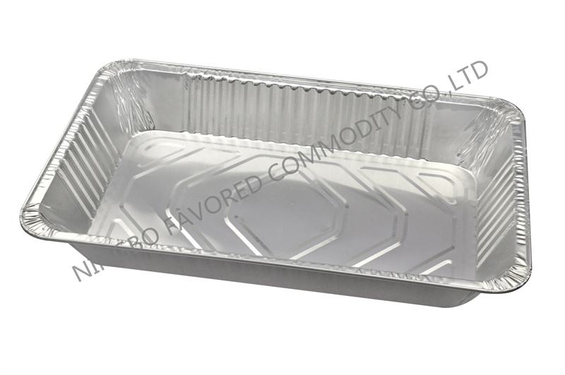 Aluminum foil container full size deep pan