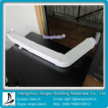PVC Black gutter and pipe