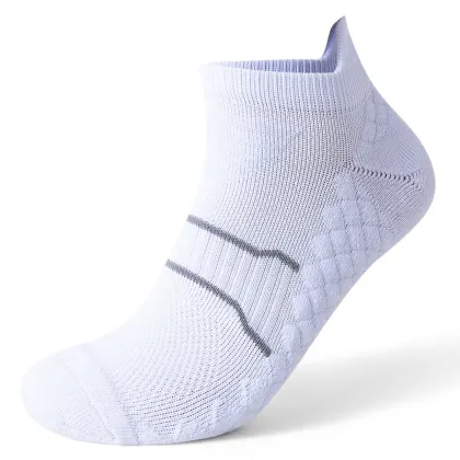 Customizable Low MOQ Summer Running Socks with Breathable Ankle, Men's Cotton S-stance and Balega Options