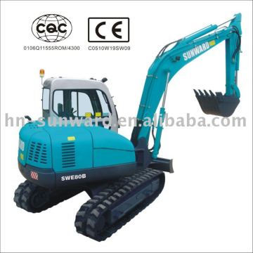 Sunward mini small compact excavator 80B