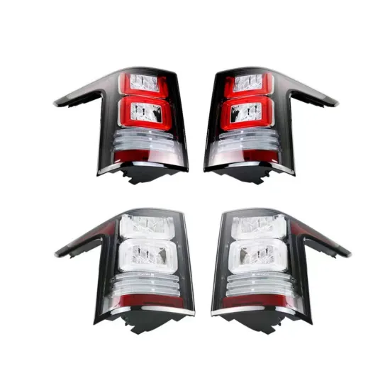 High Quality Black and Red Plug-and-Play LED Taillights for Land Rover Range Rover Vogue 2013-2017