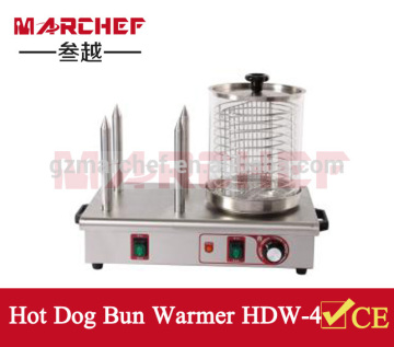 HDW-4 Calzatrice per pane al grille di salsiccia commerciale_elettrico Hot Dog Bunr
