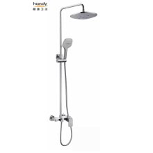 Shaba Chromed Contemporary Thermostatic Shower Mixer Bomba