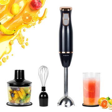 Multi-Speed and Turbo Mode 500W Handheld Food Mixer Stick Blender Set Immersion Hand Blender