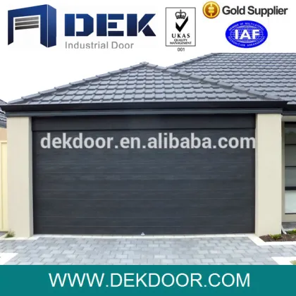 Industrial position sliding door sectional overhead door