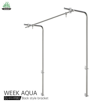 WEEXAQUA DJ-H-H180 180cm Stainless Steel Aquarium Holder Bracket