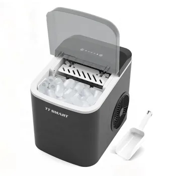 Countertop Ice Cone Maker - Automatic Machine for Home, 1.3L