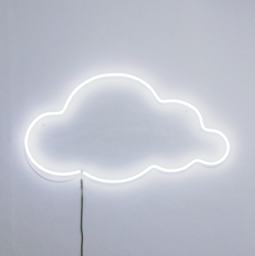 WHITE CLOUD LED NEON SIGN