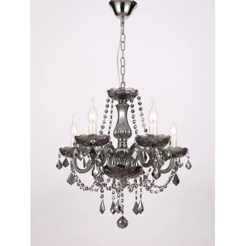 European Style Living Room Smoke Grey Crystal Chandelier China Manufacturer Smoke Grey Crystal Chandelier, Smoke Crystal Chandelier Uk