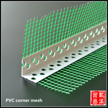 Pvc Corner Bead with Fiberglass Mesh