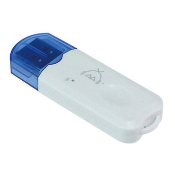 Wireless Audio Receiver: Little Blue Hat USB Mobile Phone Stick for Hands-free Calls
